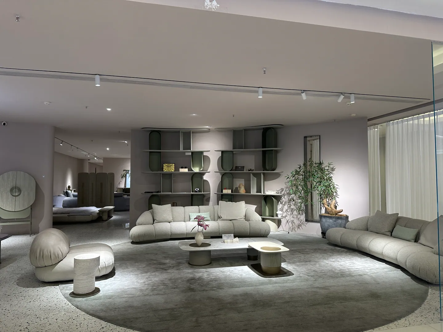 Foshan furniture showroom visited during a VELA Home Global sourcing tour