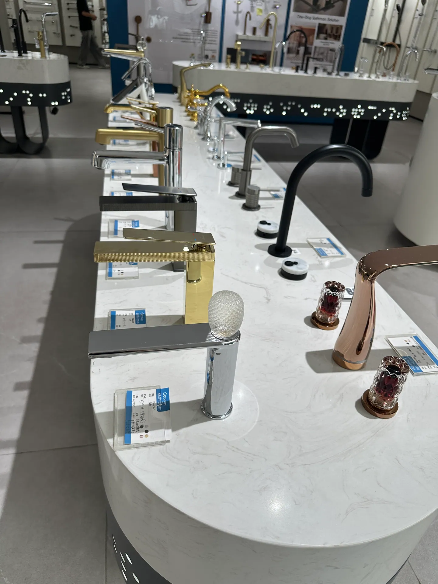 Home 7 Bathroom fittings and faucet finishes reviewed for an international procurement project